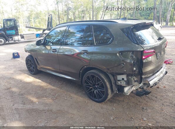 5YMJU0C02N9J27363 2022 BMW X5 Green Задня ліва чверть