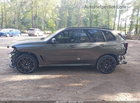 5YMJU0C02N9J27363 2022 BMW X5 Green Панорамний вид салону 360°