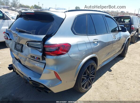 5YMJU0C04L9B05705 2020 BMW X5 Silver Rear right