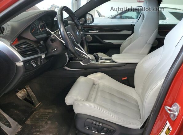 5YMKW8C50J0Y74497 2018 BMW X6 Red 