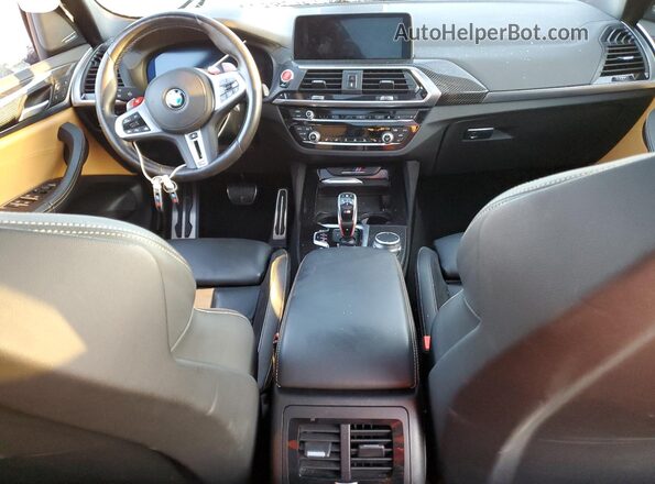 5YMTS0C04M9G46933 2021 BMW X3 Black Dashboard view
