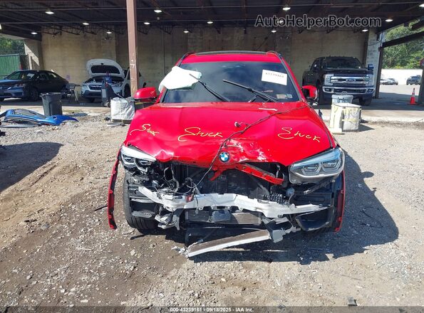 5YMTS0C05L9B41658 2020 BMW X3 Красный Вид спереди
