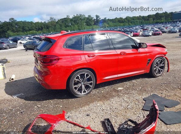 5YMTS0C05L9B41658 2020 BMW X3 Красный Задняя правая четверть