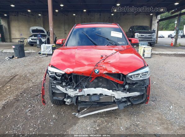 5YMTS0C05L9B41658 2020 BMW X3 Красный Вид задней части салона