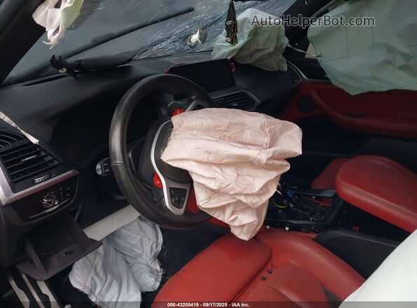 5YMTS0C06M9H92430 2021 BMW X3 Gray Vista interior delantera