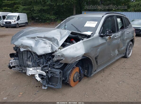 5YMTS0C06M9H92430 2021 BMW X3 Gray Vista frontal