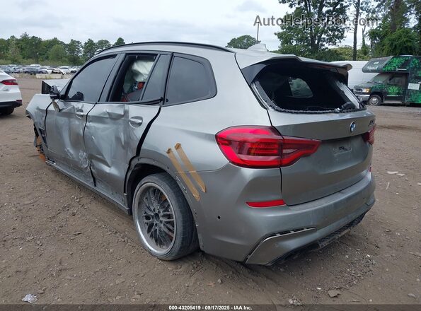 5YMTS0C06M9H92430 2021 BMW X3 Gray Trasero izquierdo