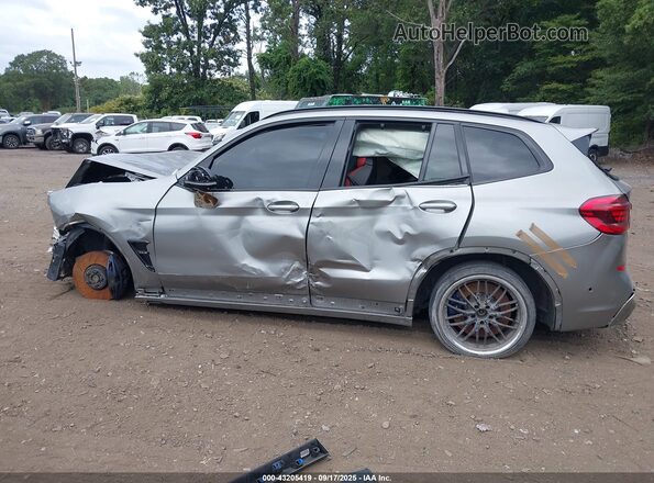 5YMTS0C06M9H92430 2021 BMW X3 Gray Vista interior trasera