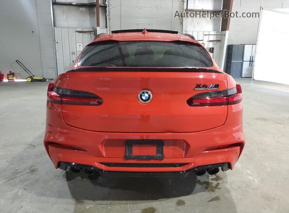 5YMUJ0C07L9C62053 2020 BMW X4 Red Widok z tyłu