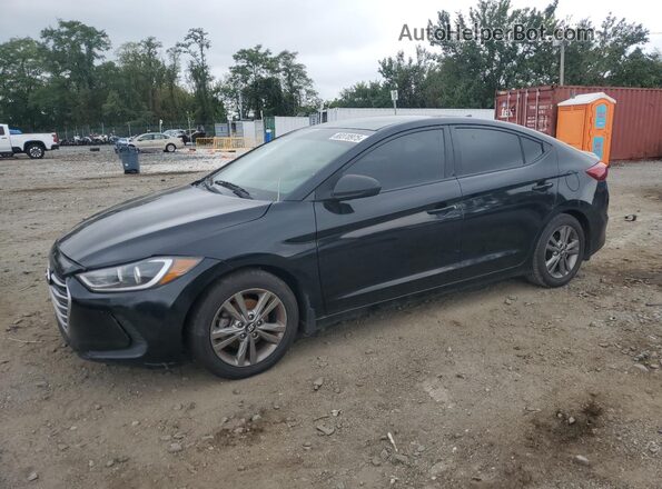 5NPD84LF2JH375619 2018 HYUNDAI ELANTRA Black 
