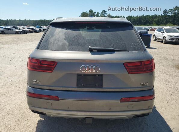 WA1LAAF76JD012324 2018 AUDI Q7 Gray 