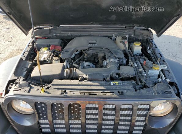 1C6HJTAG2LL142325 2020 JEEP GLADIATOR Серый Вид подкапотного пространства