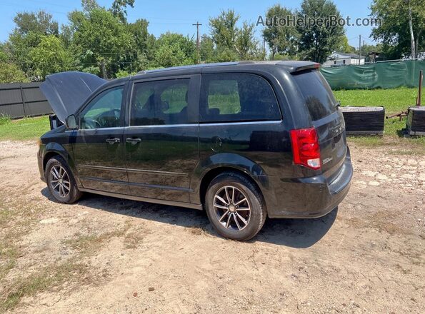2C4RDGCG8HR749384 2017 DODGE CARAVAN Черный Задняя правая четверть