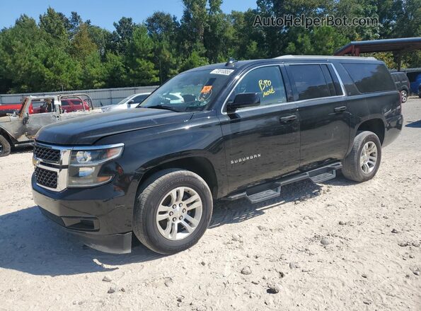 1GNSCHKC6JR375417 2018 CHEVROLET SUBURBAN Черный 