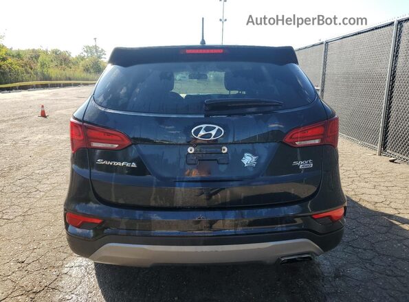 5NMZTDLB2JH053724 2018 HYUNDAI SANTA Black 
