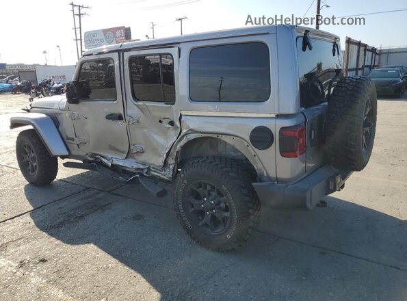 1C4HJXEG2KW513460 2019 JEEP WRANGLER Silver Rear right