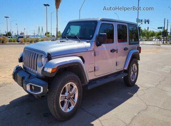 1C4HJXEN2MW654143 2021 JEEP WRANGLER Silver 