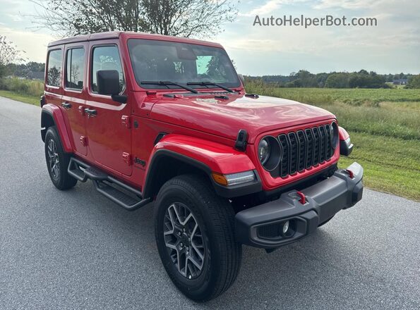 1C4PJXEN0SW589298 2025 JEEP WRANGLER Красный 