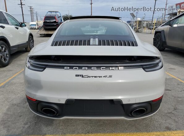 WP0AB2A93NS220803 2022 PORSCHE 911 Silver 