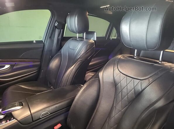 WDDUG8GB3JA399510 2018 MERCEDES-BENZ S-CLASS Черный Вид подкапотного пространства