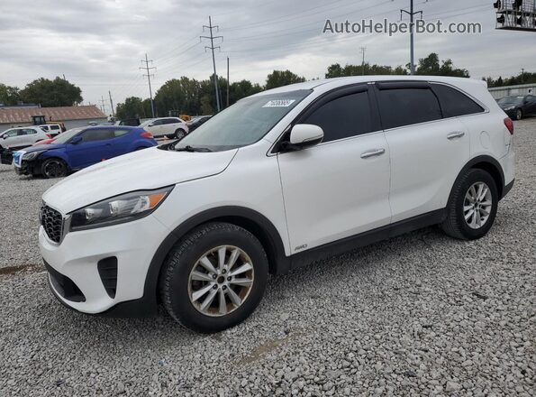 5XYPGDA54KG490404 2019 KIA SORENTO White Задня ліва чверть