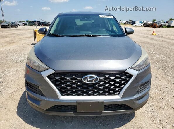 KM8J23A42KU923699 2019 HYUNDAI TUCSON Gray Вид ззаду