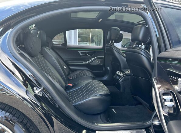W1K6G7GB6MA058867 2021 MERCEDES-BENZ S-CLASS Черный Вид сзади