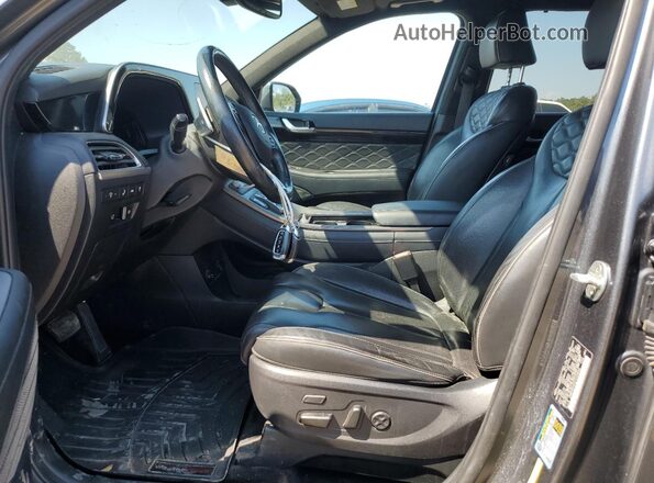 KM8R5DHE0LU169654 2020 HYUNDAI PALISADE Gray Widok deski rozdzielczej