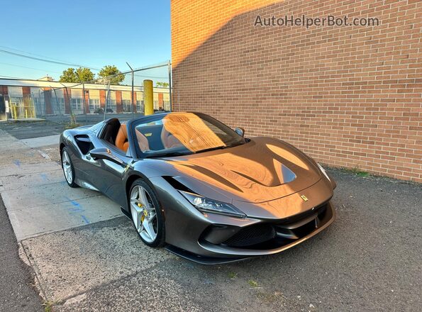 ZFF93LMA0P0290397 2023 FERRARI ALL MODELS Gray უკანა მარცხენა