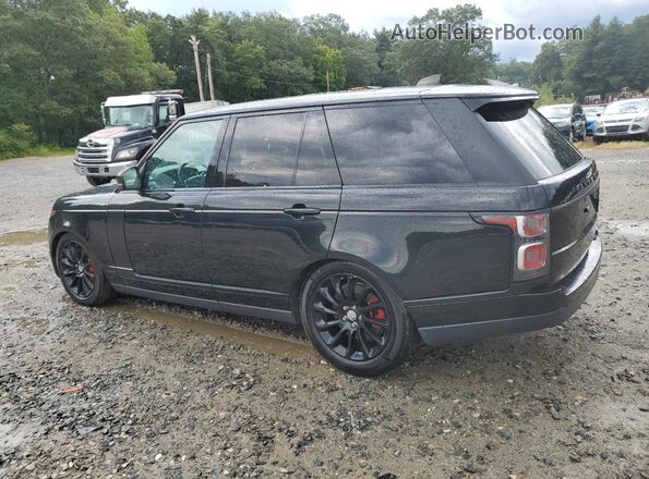 SALGR2RV9JA510740 2018 LAND ROVER RANGE ROVER Black Tył prawy