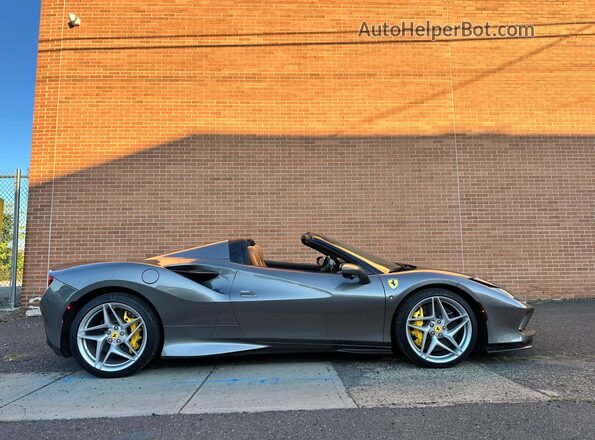 ZFF93LMA0P0290397 2023 FERRARI ALL MODELS Gray წინა პანელის ხედი