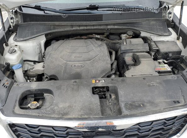 5XYPGDA54KG490404 2019 KIA SORENTO White Вид наклейки з VIN-кодом