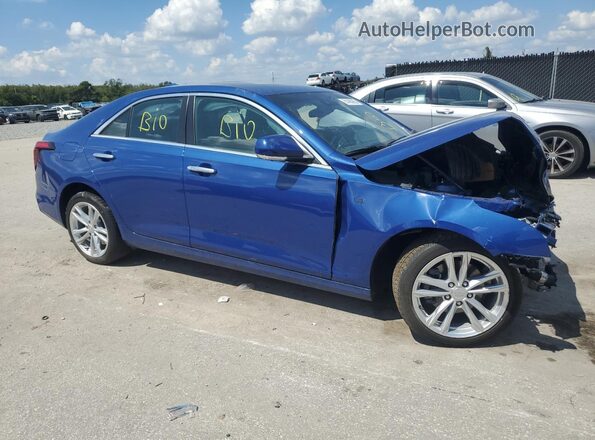 1G6DJ5RK8P0111568 2023 CADILLAC CT4 Blue Вид спереду