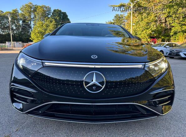 W1KCG2DB1NA018322 2022 MERCEDES-BENZ EQS SEDAN Black Vista de la etiqueta del VIN
