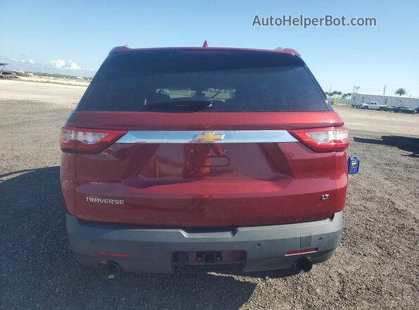 1GNERGKW6JJ281018 2018 CHEVROLET TRAVERSE Red 
