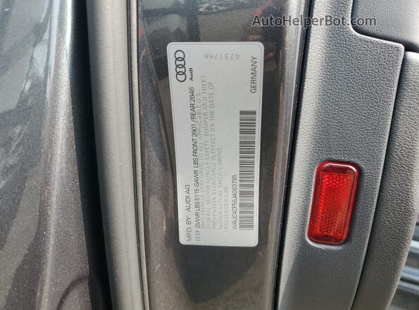 WAUC4CF56JA063795 2018 AUDI S5 Gray 