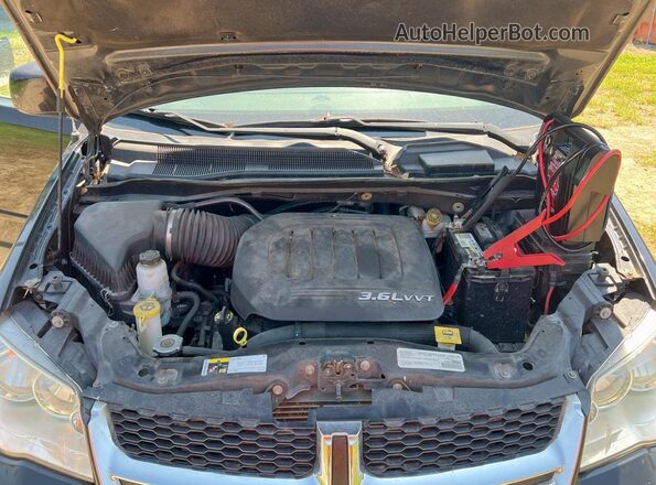 2C4RDGCG8HR749384 2017 DODGE CARAVAN Черный Вид салона спереди