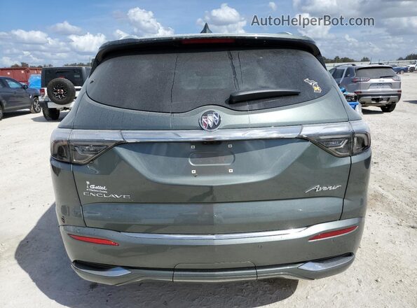 5GAERDKW3PJ168161 2023 BUICK ENCLAVE Green Вид салону спереду