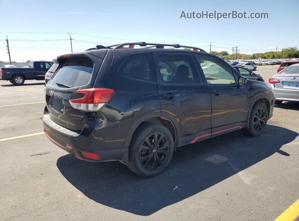JF2SKALC2LH417982 2020 SUBARU FORESTER Black Передня права чверть