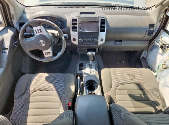 1N6AD0CU7KN742213 2019 NISSAN FRONTIER Белый Вид щитка приборов