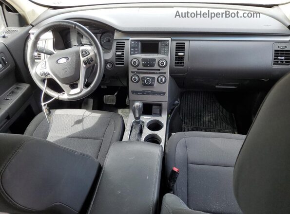 2FMGK5B85JBA16344 2018 FORD FLEX Gray 