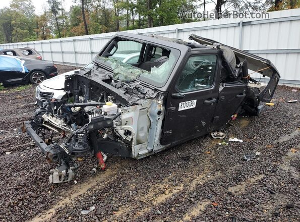 1C4HJXDNXMW582707 2021 JEEP WRANGLER Gray Rear left