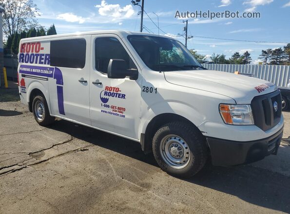 1N6BF0KY9KN807016 2019 NISSAN NV White წინა ხედი