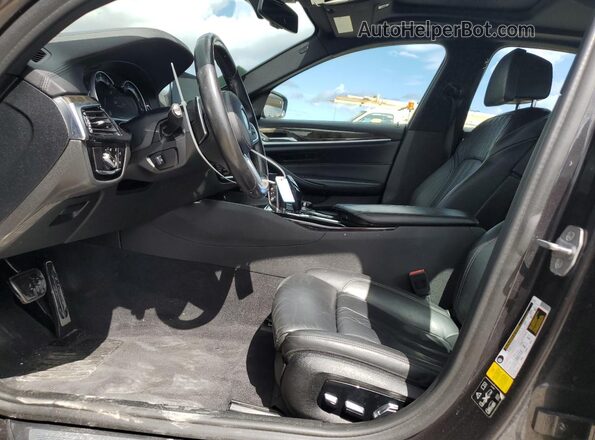 WBAJB9C53JB286164 2018 BMW M5 Серый Вид панели приборов