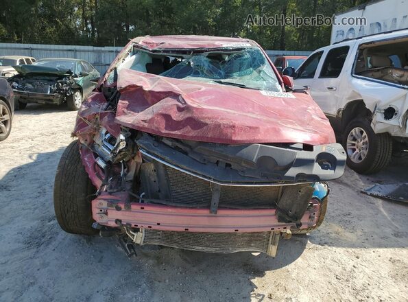 1GNERHKW3LJ244596 2020 CHEVROLET TRAVERSE Red Вид ззаду