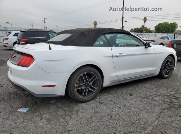 1FATP8UH3J5155126 2018 FORD MUSTANG White 