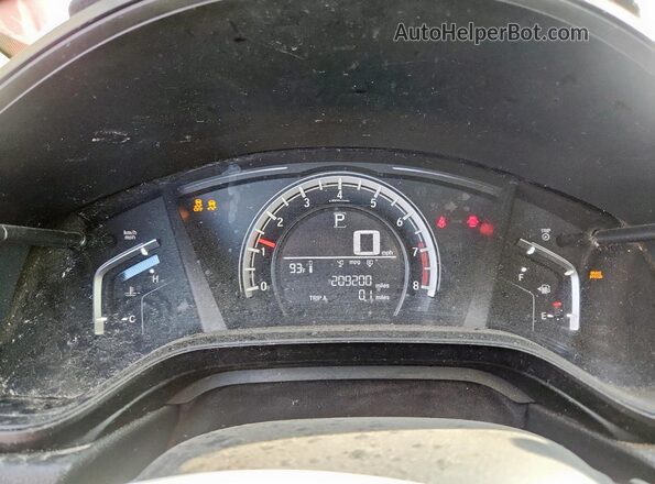 2HKRW6H3XKH209078 2019 HONDA CRV White 