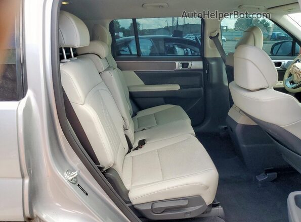 5NMP24GL7SH092162 2025 HYUNDAI SANTA Silver Vista del compartimento del motor