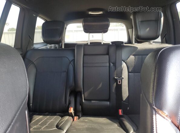 4JGDF6EE3KB227337 2019 MERCEDES-BENZ GLS Gray Rear interior view
