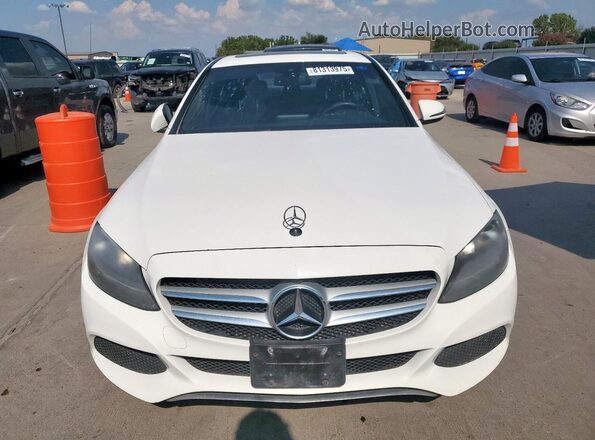 55SWF4JB1JU235489 2018 MERCEDES-BENZ C-CLASS White 